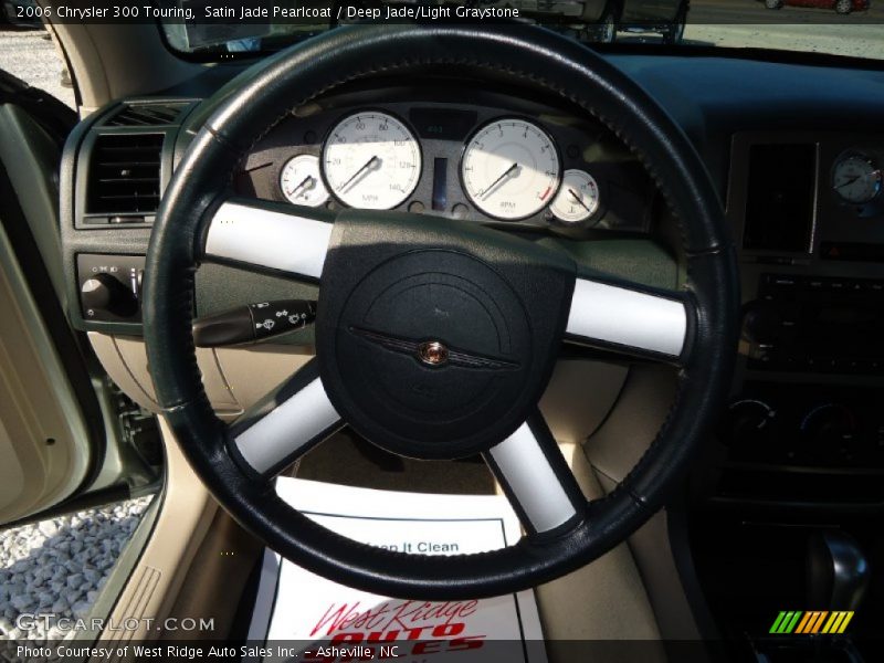 Satin Jade Pearlcoat / Deep Jade/Light Graystone 2006 Chrysler 300 Touring