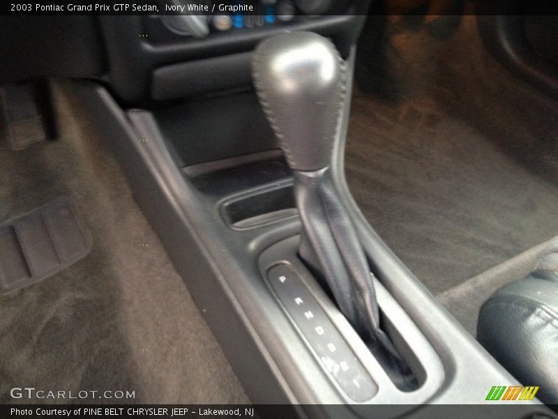 Ivory White / Graphite 2003 Pontiac Grand Prix GTP Sedan