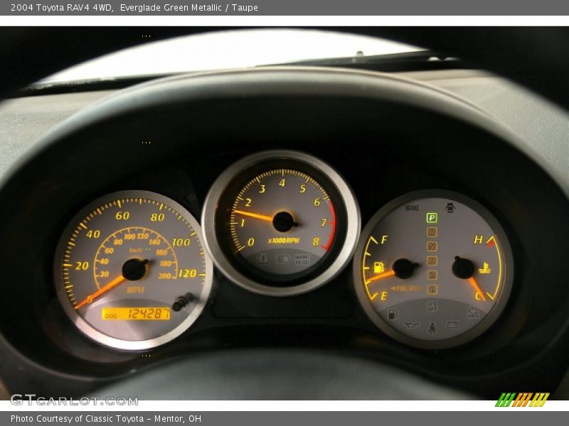Everglade Green Metallic / Taupe 2004 Toyota RAV4 4WD