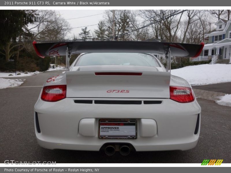 Carrara White / Black w/Alcantara 2011 Porsche 911 GT3 RS