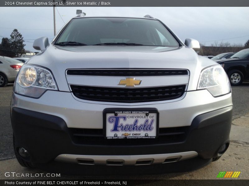 Silver Ice Metallic / Black 2014 Chevrolet Captiva Sport LS