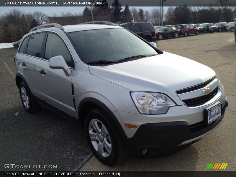 Silver Ice Metallic / Black 2014 Chevrolet Captiva Sport LS