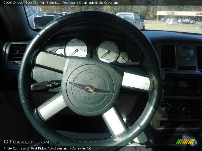 Satin Jade Pearlcoat / Deep Jade/Light Graystone 2006 Chrysler 300 Touring