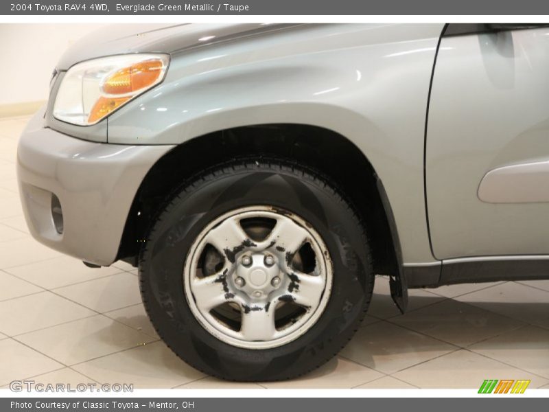 Everglade Green Metallic / Taupe 2004 Toyota RAV4 4WD