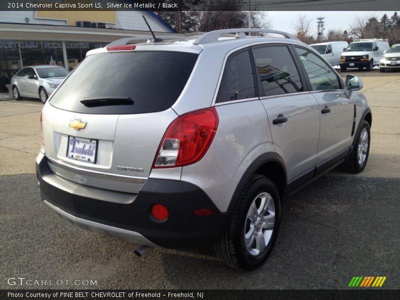 Silver Ice Metallic / Black 2014 Chevrolet Captiva Sport LS