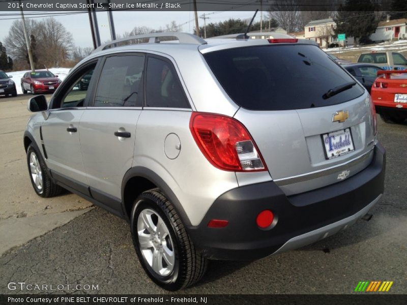 Silver Ice Metallic / Black 2014 Chevrolet Captiva Sport LS