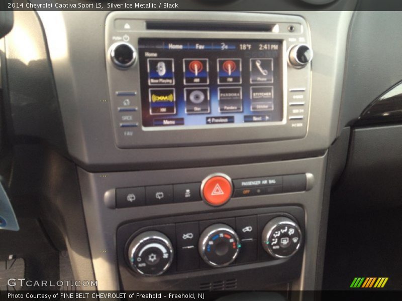 Silver Ice Metallic / Black 2014 Chevrolet Captiva Sport LS