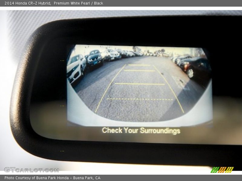 Premium White Pearl / Black 2014 Honda CR-Z Hybrid