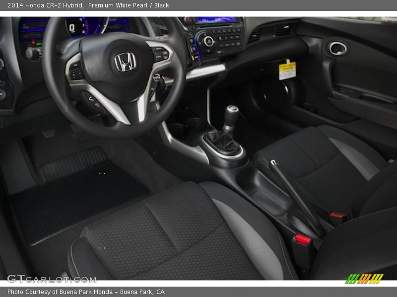  2014 CR-Z Hybrid Black Interior