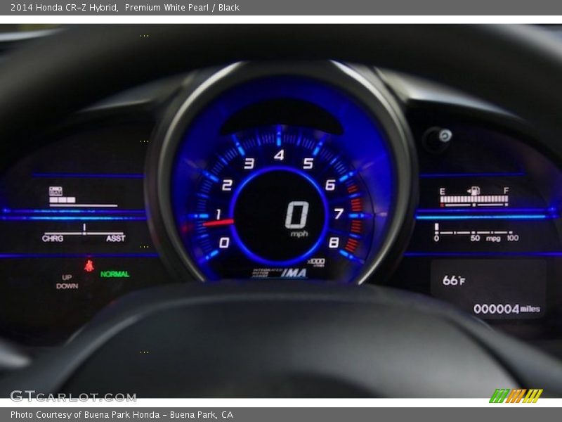  2014 CR-Z Hybrid Hybrid Gauges
