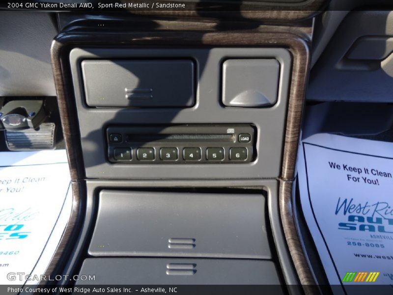 Sport Red Metallic / Sandstone 2004 GMC Yukon Denali AWD