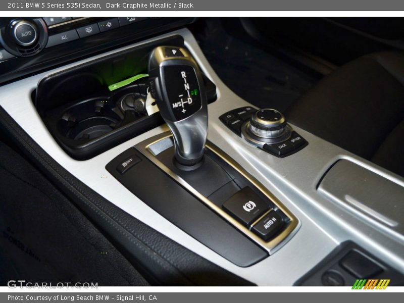 Dark Graphite Metallic / Black 2011 BMW 5 Series 535i Sedan