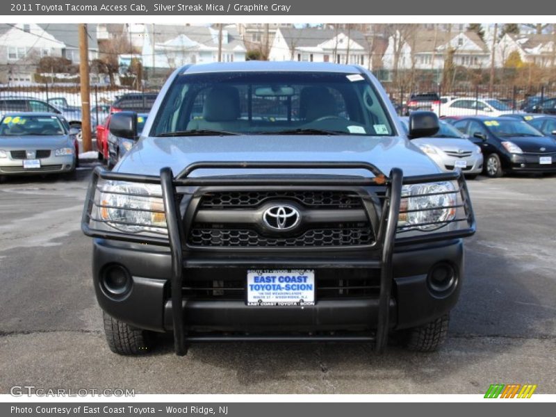 Silver Streak Mica / Graphite Gray 2011 Toyota Tacoma Access Cab