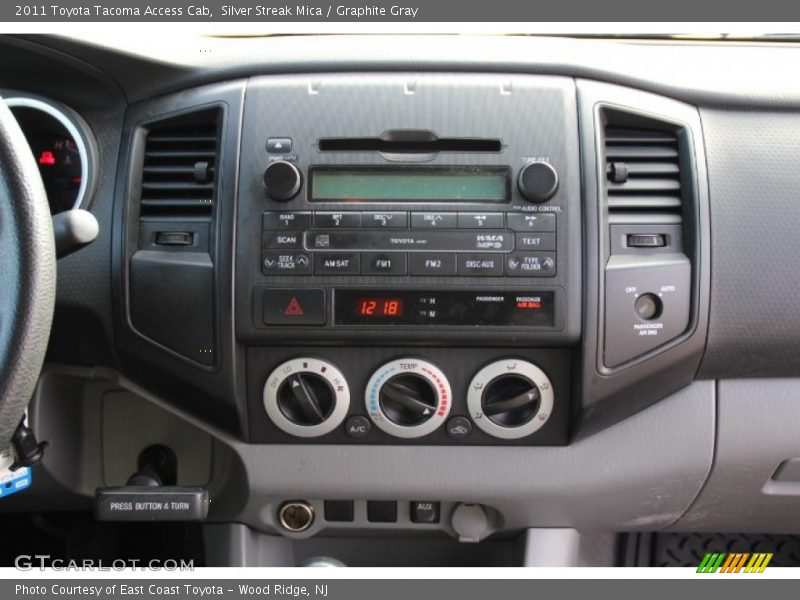 Silver Streak Mica / Graphite Gray 2011 Toyota Tacoma Access Cab