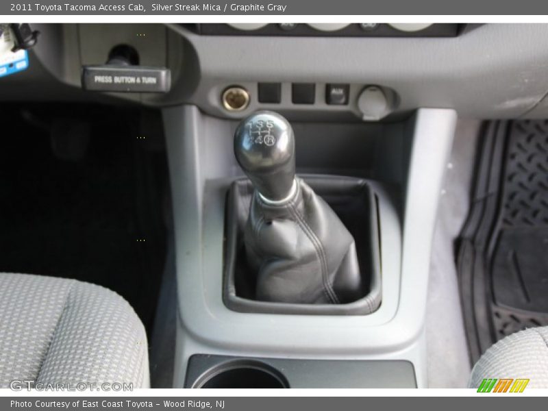 Silver Streak Mica / Graphite Gray 2011 Toyota Tacoma Access Cab