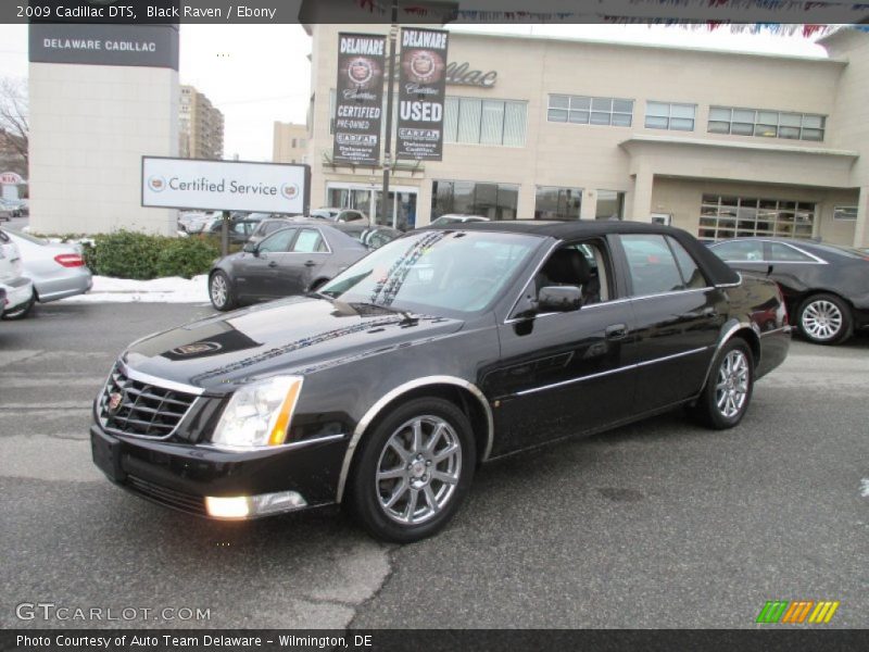 Black Raven / Ebony 2009 Cadillac DTS