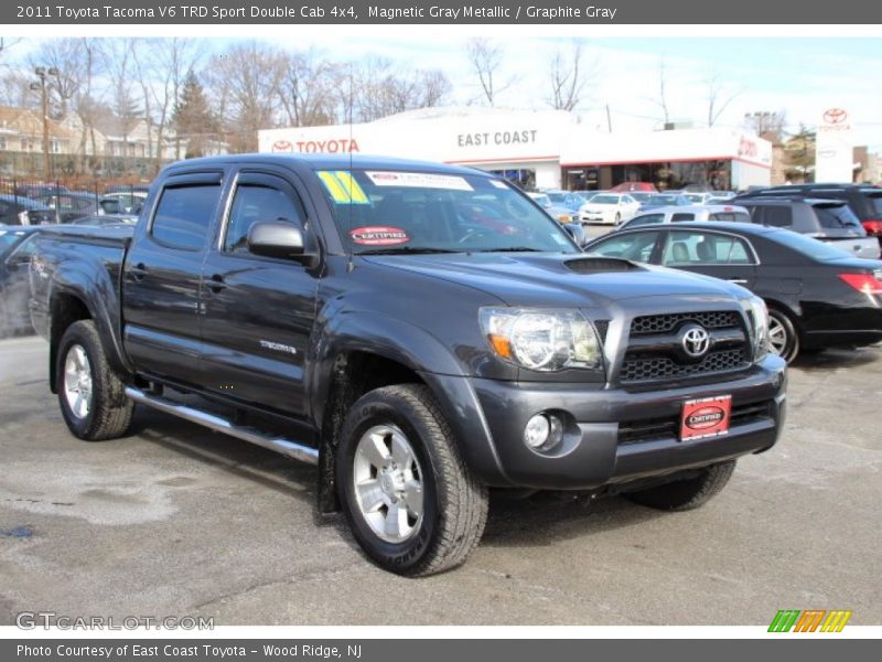 Magnetic Gray Metallic / Graphite Gray 2011 Toyota Tacoma V6 TRD Sport Double Cab 4x4