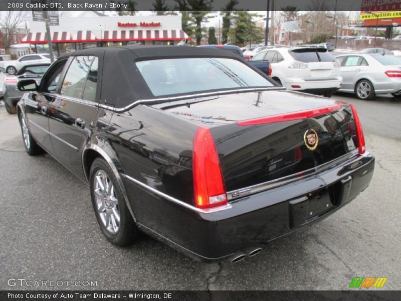 Black Raven / Ebony 2009 Cadillac DTS