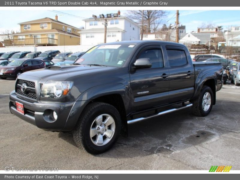Magnetic Gray Metallic / Graphite Gray 2011 Toyota Tacoma V6 TRD Sport Double Cab 4x4