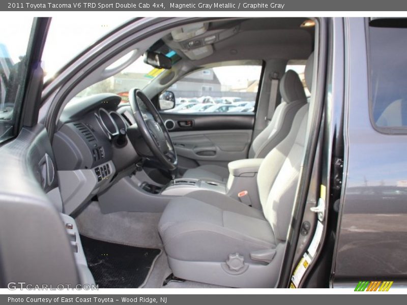Magnetic Gray Metallic / Graphite Gray 2011 Toyota Tacoma V6 TRD Sport Double Cab 4x4