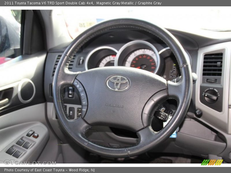 Magnetic Gray Metallic / Graphite Gray 2011 Toyota Tacoma V6 TRD Sport Double Cab 4x4