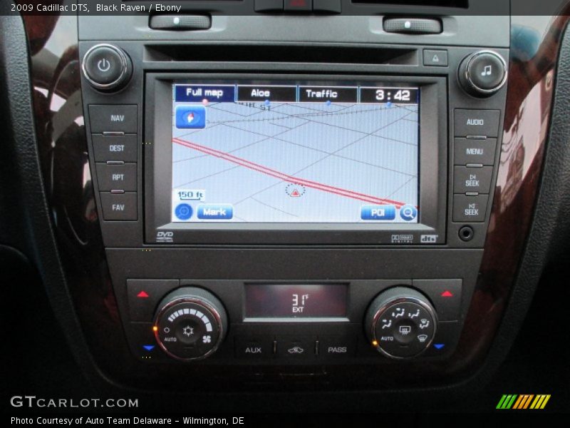 Navigation of 2009 DTS 