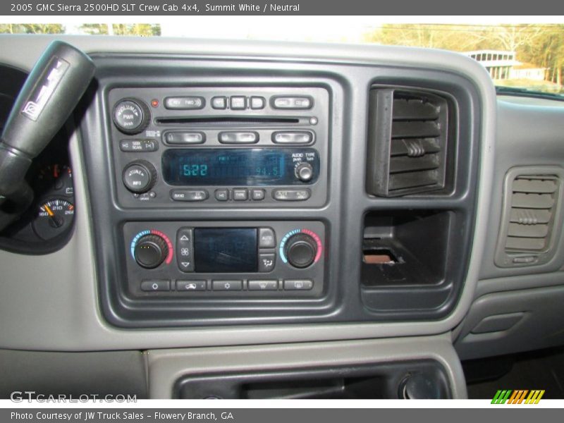 Summit White / Neutral 2005 GMC Sierra 2500HD SLT Crew Cab 4x4