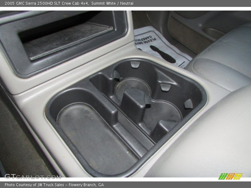 Summit White / Neutral 2005 GMC Sierra 2500HD SLT Crew Cab 4x4