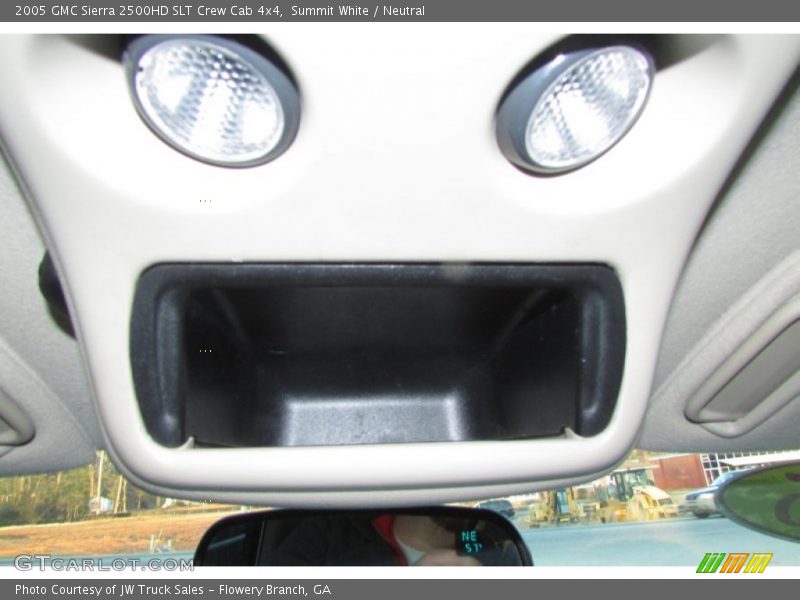Summit White / Neutral 2005 GMC Sierra 2500HD SLT Crew Cab 4x4