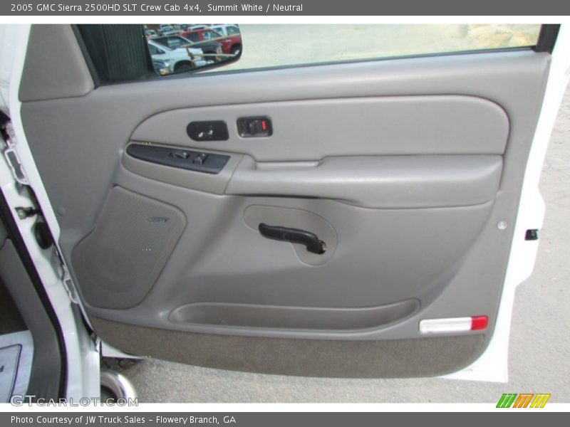 Summit White / Neutral 2005 GMC Sierra 2500HD SLT Crew Cab 4x4