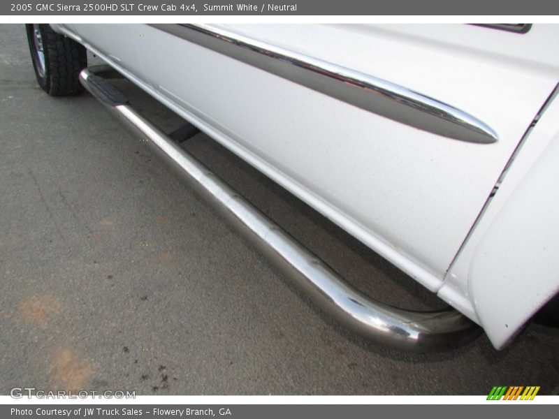 Summit White / Neutral 2005 GMC Sierra 2500HD SLT Crew Cab 4x4
