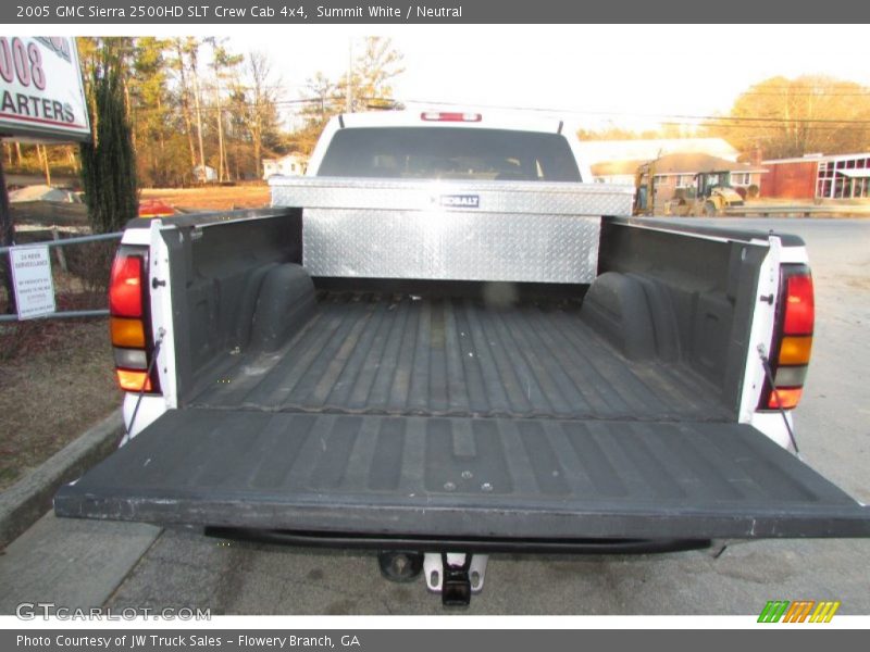 Summit White / Neutral 2005 GMC Sierra 2500HD SLT Crew Cab 4x4