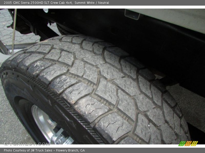 Summit White / Neutral 2005 GMC Sierra 2500HD SLT Crew Cab 4x4