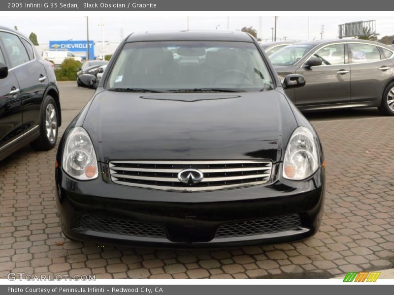 Black Obsidian / Graphite 2005 Infiniti G 35 Sedan