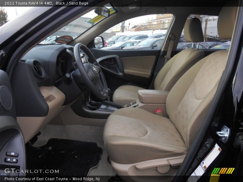 Black / Sand Beige 2011 Toyota RAV4 I4 4WD