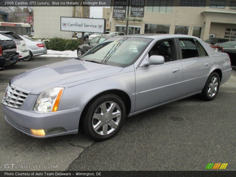 Blue Ice Metallic / Midnight Blue 2006 Cadillac DTS Luxury