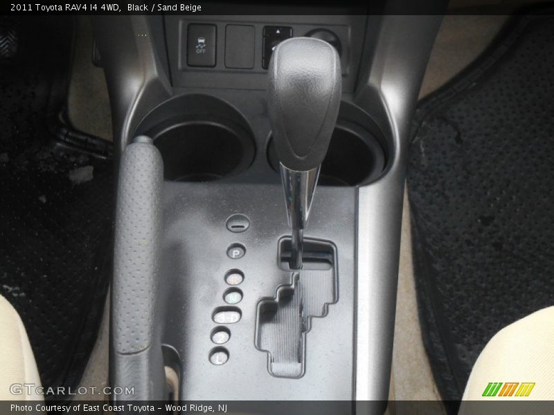 Black / Sand Beige 2011 Toyota RAV4 I4 4WD