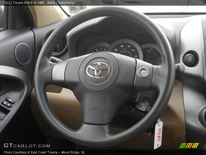 Black / Sand Beige 2011 Toyota RAV4 I4 4WD