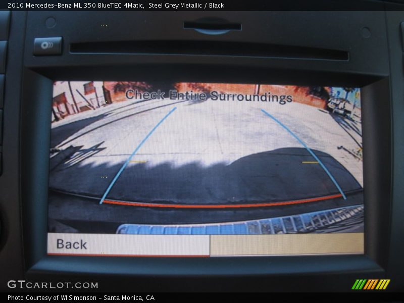 Steel Grey Metallic / Black 2010 Mercedes-Benz ML 350 BlueTEC 4Matic