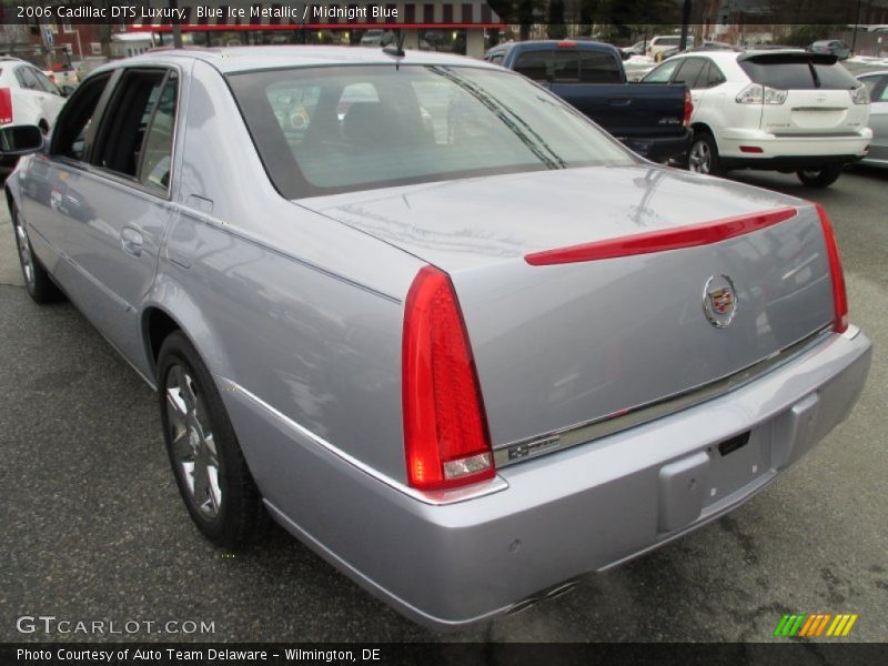 Blue Ice Metallic / Midnight Blue 2006 Cadillac DTS Luxury