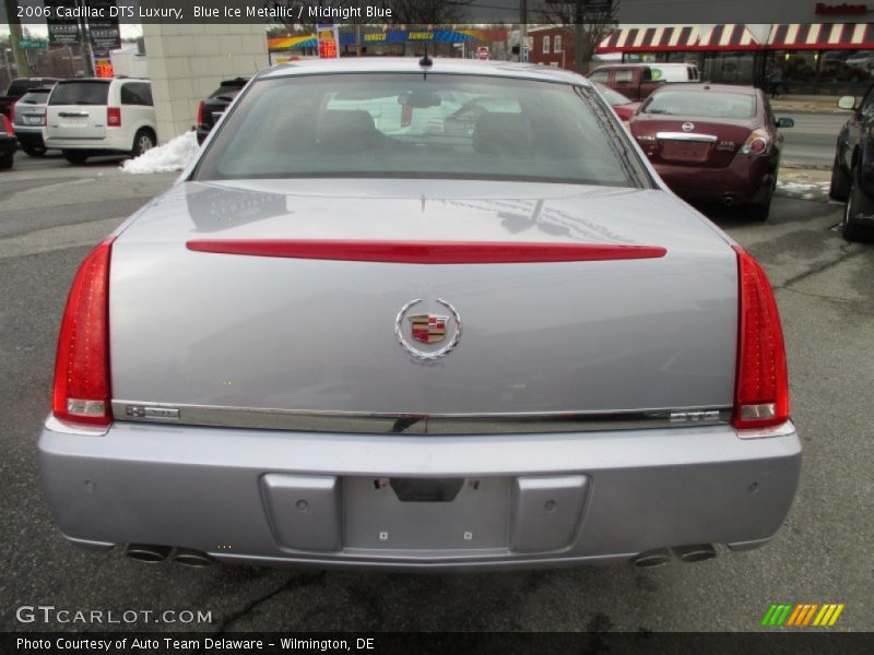 Blue Ice Metallic / Midnight Blue 2006 Cadillac DTS Luxury
