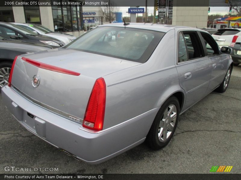 Blue Ice Metallic / Midnight Blue 2006 Cadillac DTS Luxury