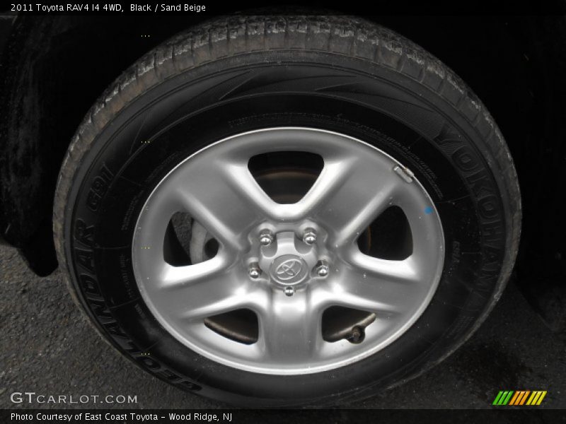 Black / Sand Beige 2011 Toyota RAV4 I4 4WD