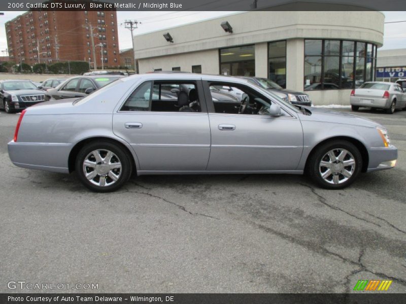 Blue Ice Metallic / Midnight Blue 2006 Cadillac DTS Luxury