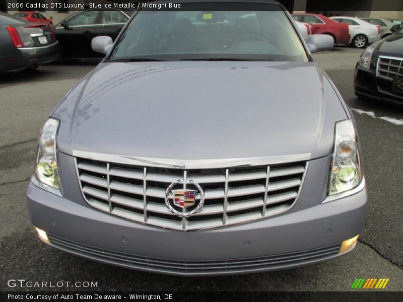 Blue Ice Metallic / Midnight Blue 2006 Cadillac DTS Luxury