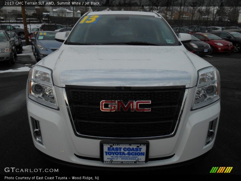 Summit White / Jet Black 2013 GMC Terrain SLT AWD