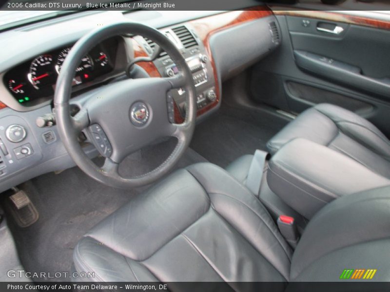 Midnight Blue Interior - 2006 DTS Luxury 