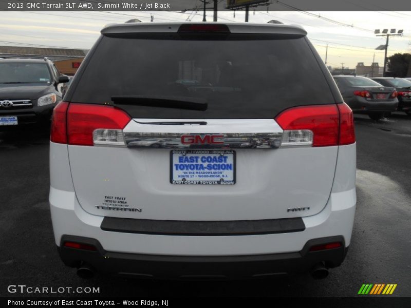Summit White / Jet Black 2013 GMC Terrain SLT AWD