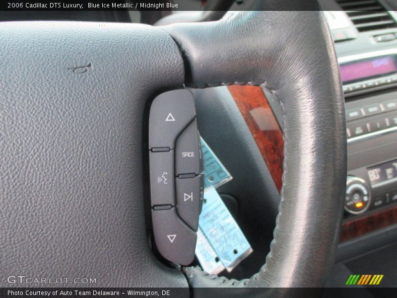 Blue Ice Metallic / Midnight Blue 2006 Cadillac DTS Luxury