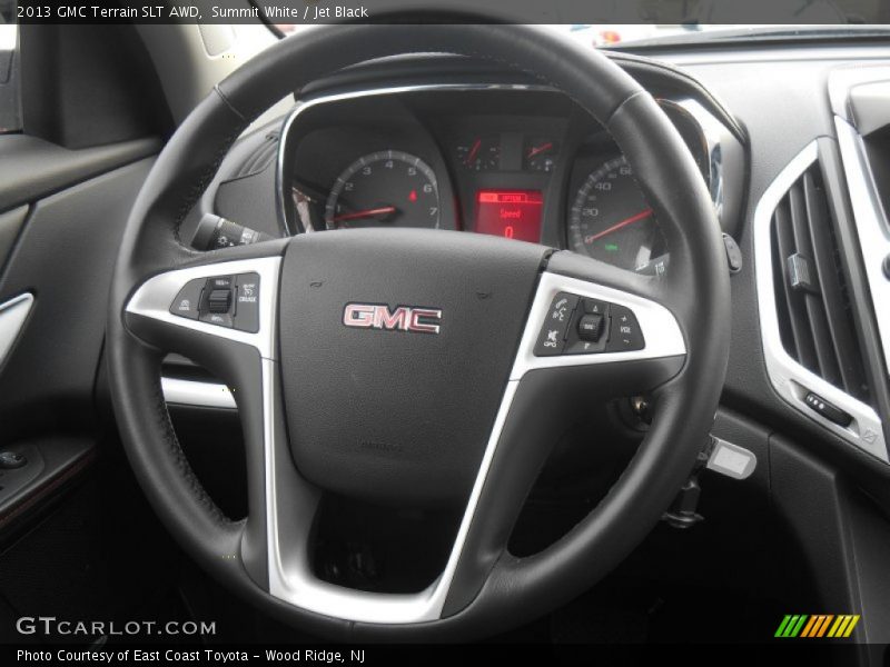 Summit White / Jet Black 2013 GMC Terrain SLT AWD